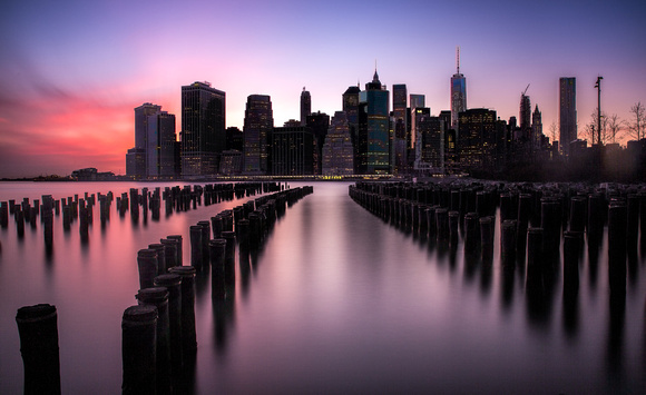Lower Manhattan Sunset-