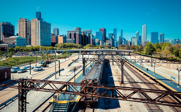Trains in Chicago-2