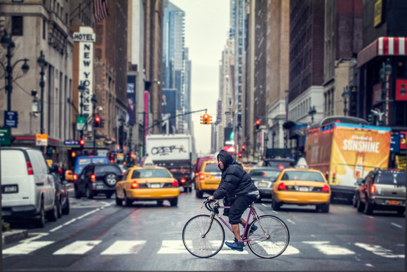 NYC Biker-