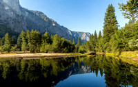 Reflections in Yosemite Valley -8116