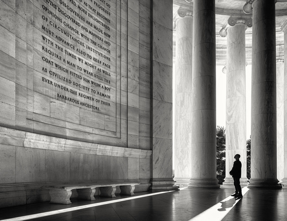 Reading History- The Jefferson Memorial, Washington DC-